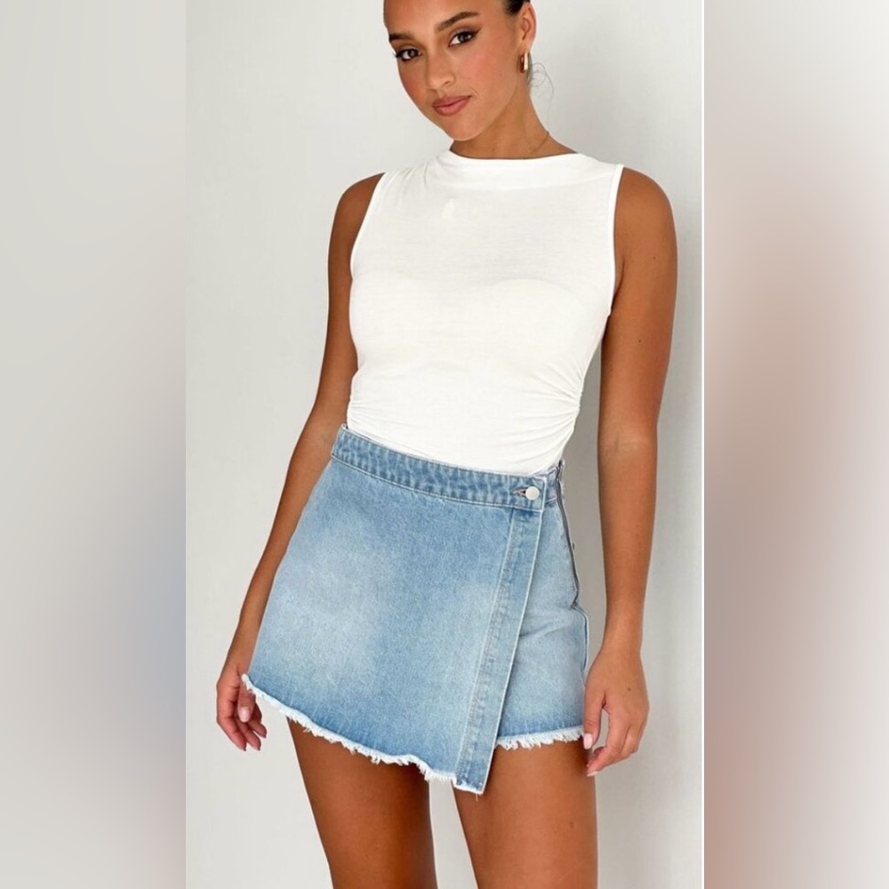 ROLLA'S Layla Sunshine Blue Skort